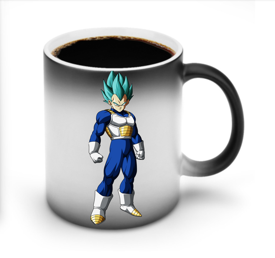 （画像用） ドラゴンボール ベジータ四世（Bejīta Yonsei）DRAGON BALL Vegeta IV 温度変色マグカップ