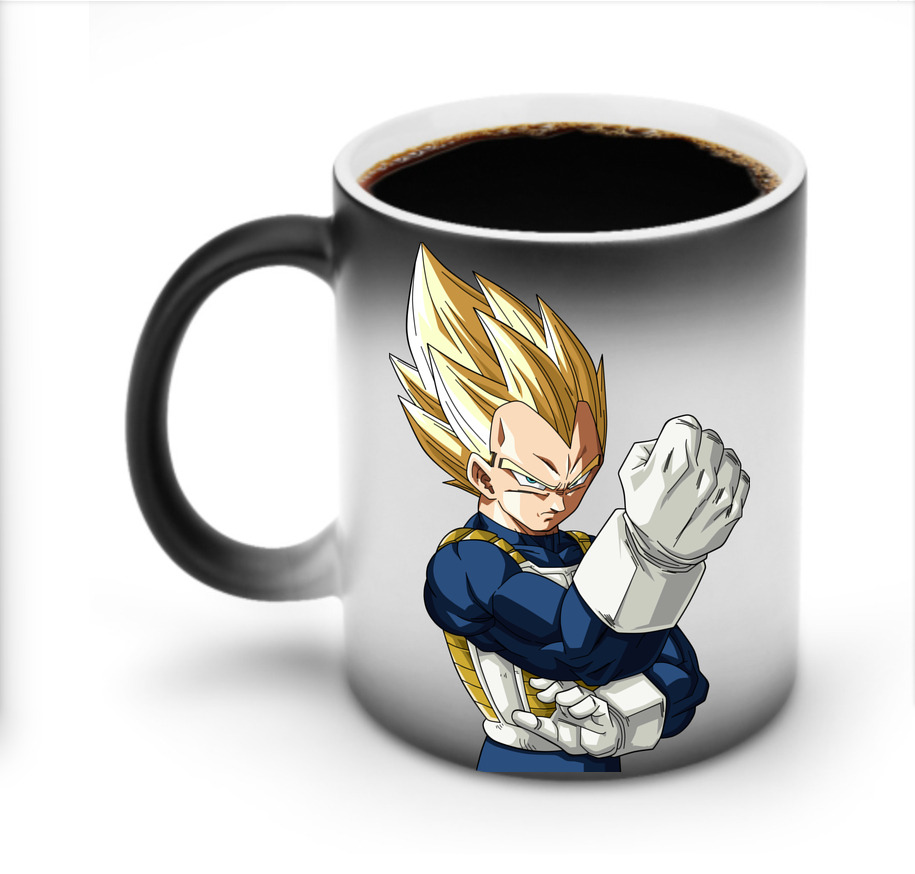 （画像用） ドラゴンボール ベジータ四世（Bejīta Yonsei）DRAGON BALL Vegeta IV 温度変色マグカップ