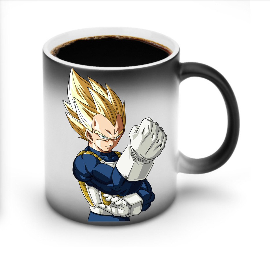（画像用） ドラゴンボール ベジータ四世（Bejīta Yonsei）DRAGON BALL Vegeta IV 温度変色マグカップ