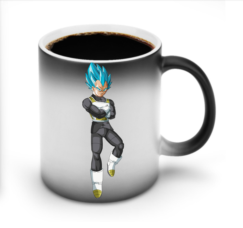 （画像用） ドラゴンボール ベジータ四世（Bejīta Yonsei）DRAGON BALL Vegeta IV 温度変色マグカップ