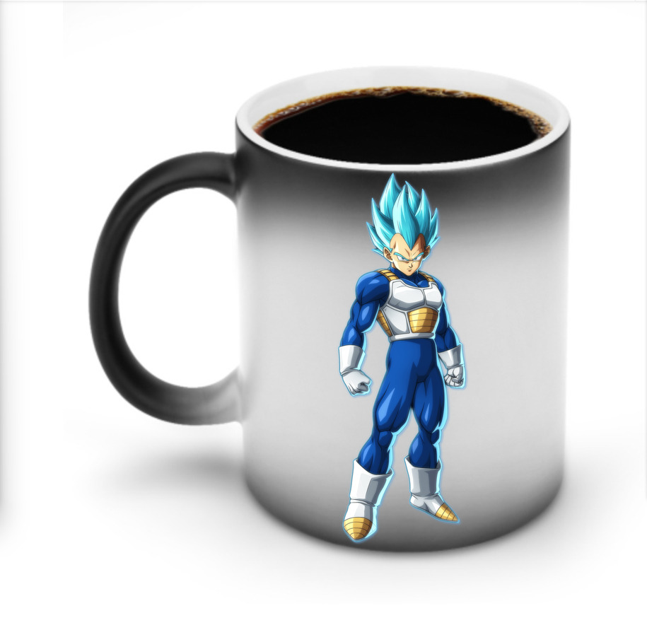 （画像用） ドラゴンボール ベジータ四世（Bejīta Yonsei）DRAGON BALL Vegeta IV 温度変色マグカップ