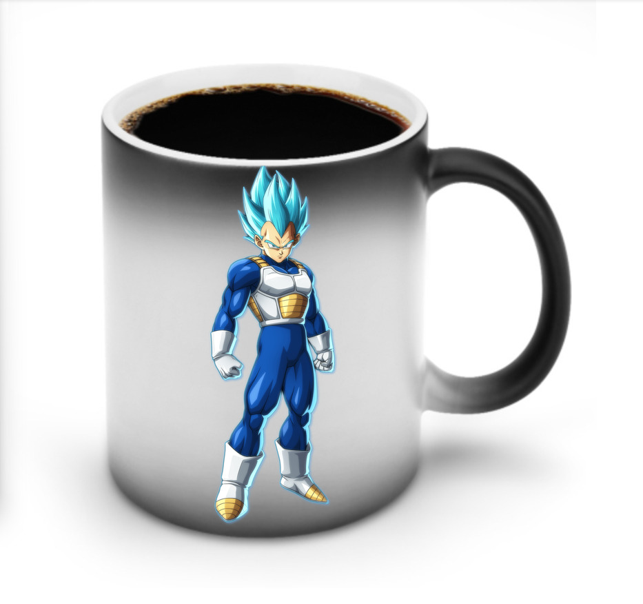 （画像用） ドラゴンボール ベジータ四世（Bejīta Yonsei）DRAGON BALL Vegeta IV 温度変色マグカップ