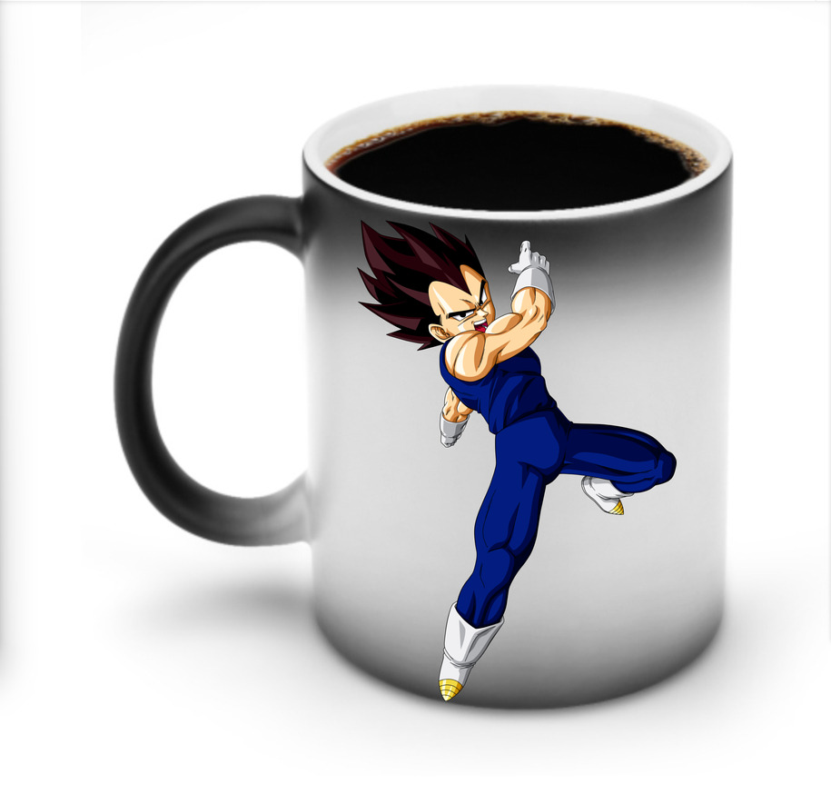 （画像用） ドラゴンボール ベジータ四世（Bejīta Yonsei）DRAGON BALL Vegeta IV 温度変色マグカップ