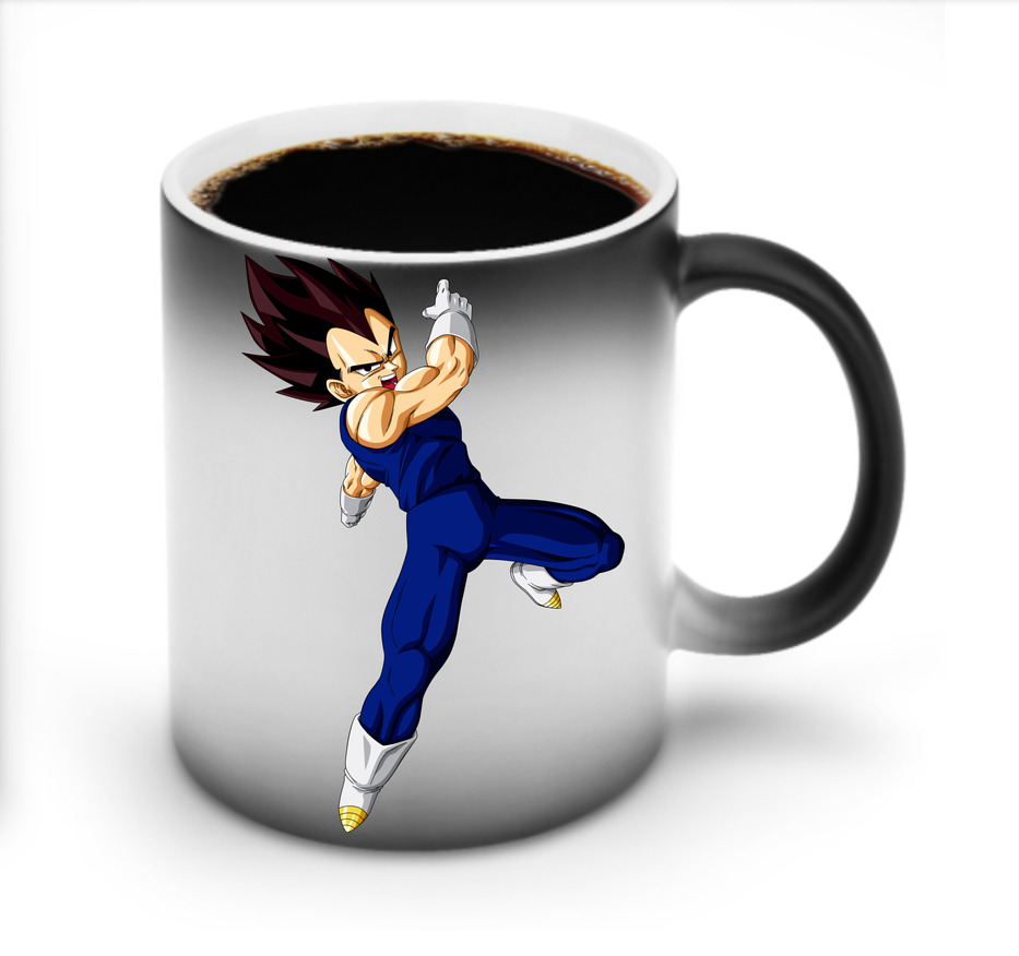 （画像用） ドラゴンボール ベジータ四世（Bejīta Yonsei）DRAGON BALL Vegeta IV 温度変色マグカップ