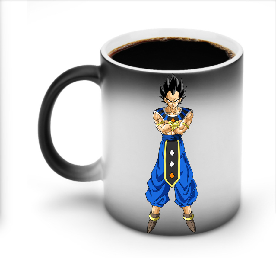 （画像用） ドラゴンボール ベジータ四世（Bejīta Yonsei）DRAGON BALL Vegeta IV 温度変色マグカップ