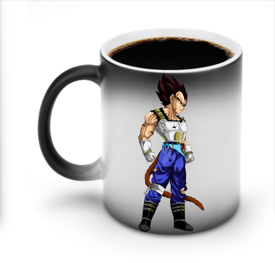 （画像用） ドラゴンボール ベジータ四世（Bejīta Yonsei）DRAGON BALL Vegeta IV 温度変色マグカップ