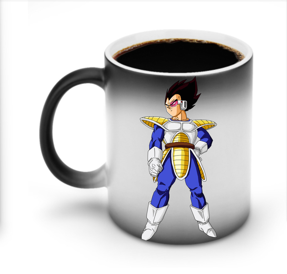 （画像用） ドラゴンボール ベジータ四世（Bejīta Yonsei）DRAGON BALL Vegeta IV 温度変色マグカップ