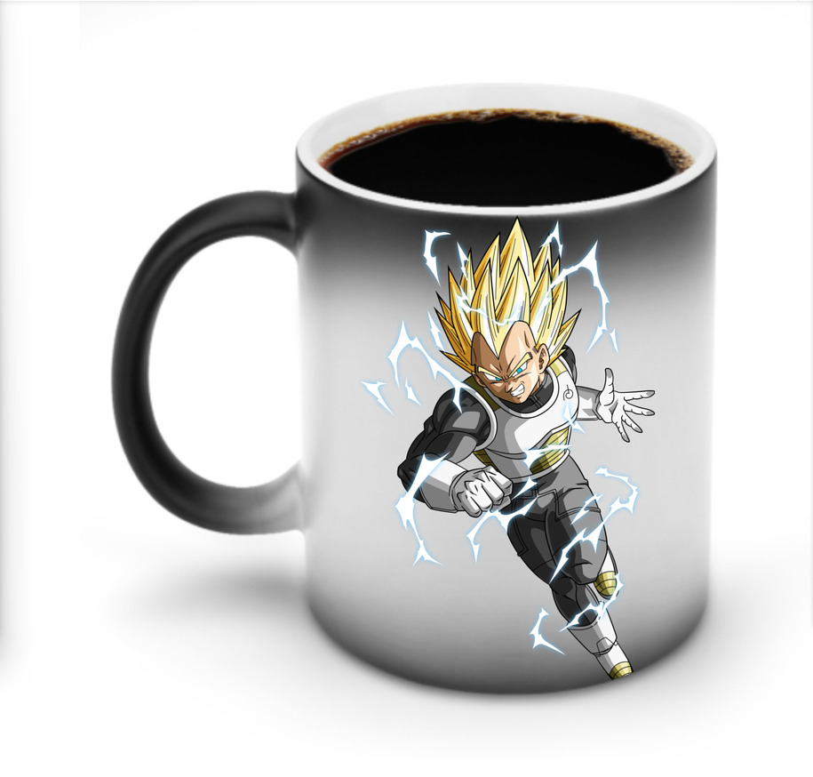 （画像用） ドラゴンボール ベジータ四世（Bejīta Yonsei）DRAGON BALL Vegeta IV 温度変色マグカップ