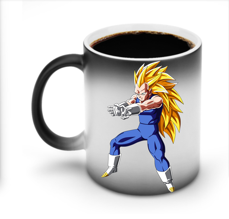 （画像用） ドラゴンボール ベジータ四世（Bejīta Yonsei）DRAGON BALL Vegeta IV 温度変色マグカップ