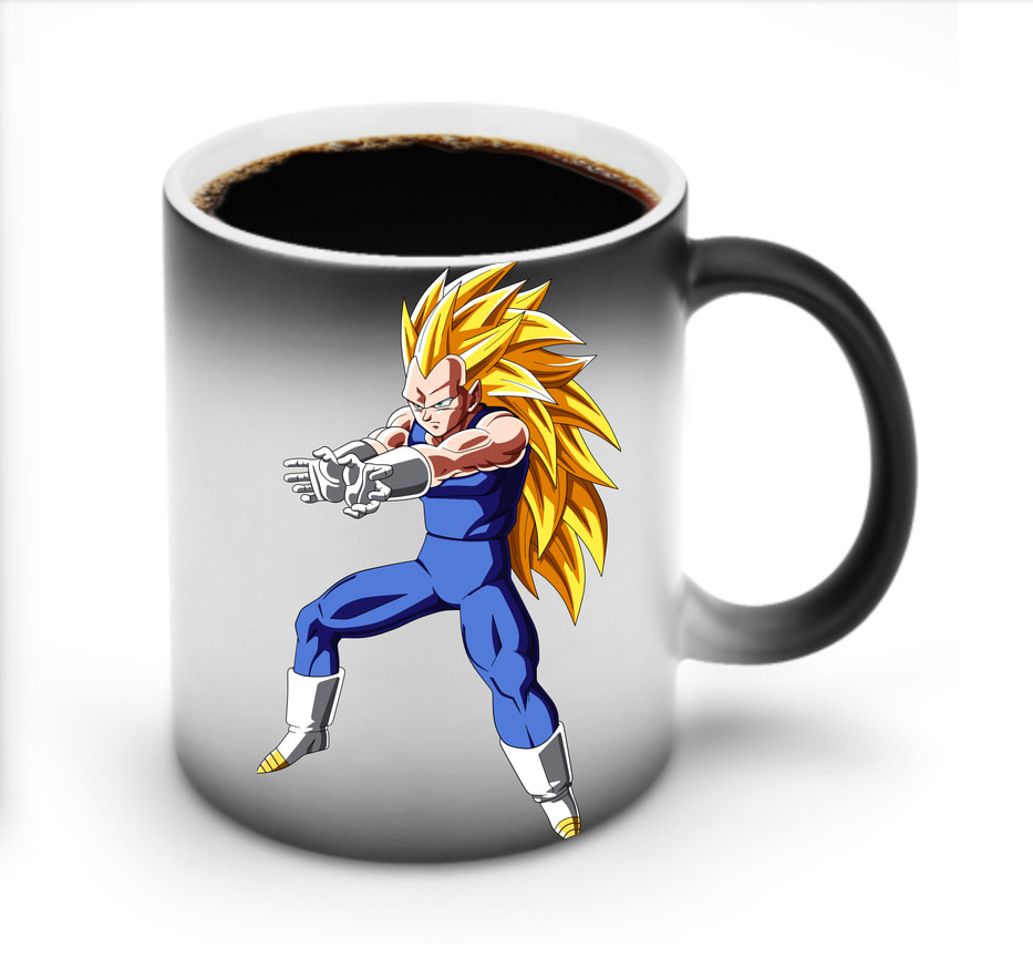 （画像用） ドラゴンボール ベジータ四世（Bejīta Yonsei）DRAGON BALL Vegeta IV 温度変色マグカップ
