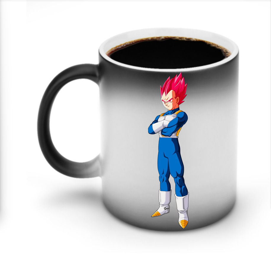 （画像用） ドラゴンボール ベジータ四世（Bejīta Yonsei）DRAGON BALL Vegeta IV 温度変色マグカップ