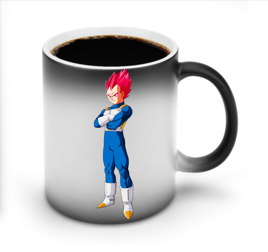 （画像用） ドラゴンボール ベジータ四世（Bejīta Yonsei）DRAGON BALL Vegeta IV 温度変色マグカップ