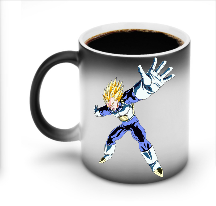 （画像用） ドラゴンボール ベジータ四世（Bejīta Yonsei）DRAGON BALL Vegeta IV 温度変色マグカップ