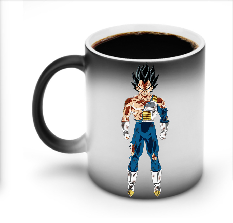 （画像用） ドラゴンボール ベジータ四世（Bejīta Yonsei）DRAGON BALL Vegeta IV 温度変色マグカップ