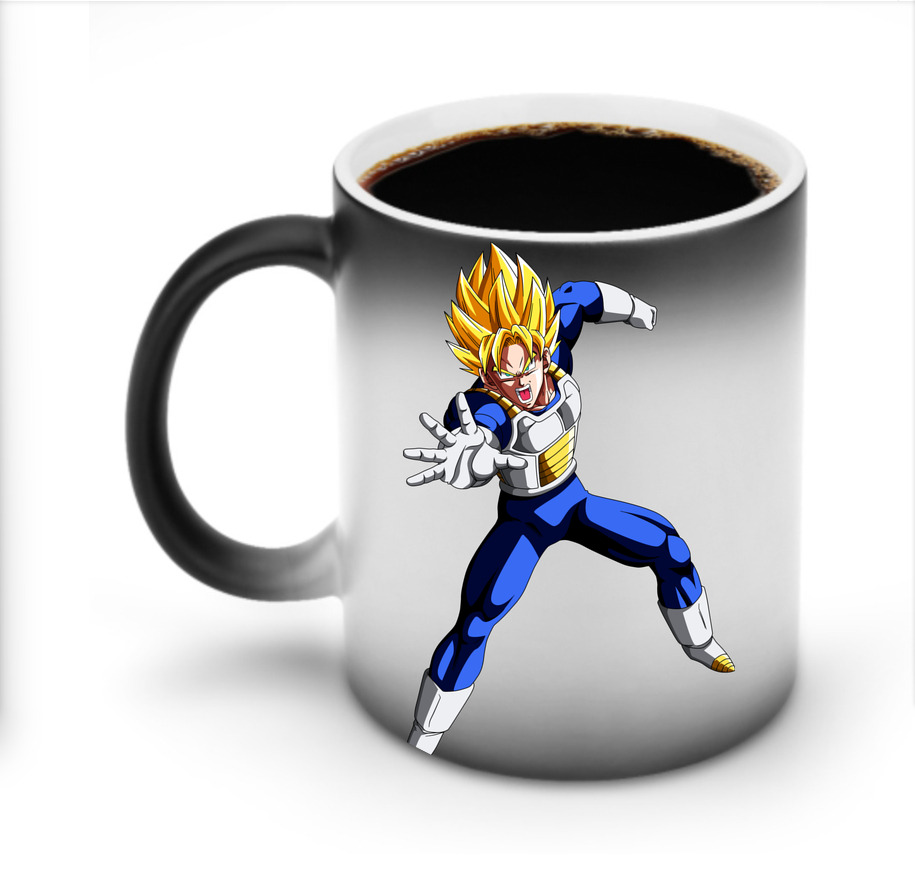 （画像用） ドラゴンボール ベジータ四世（Bejīta Yonsei）DRAGON BALL Vegeta IV 温度変色マグカップ