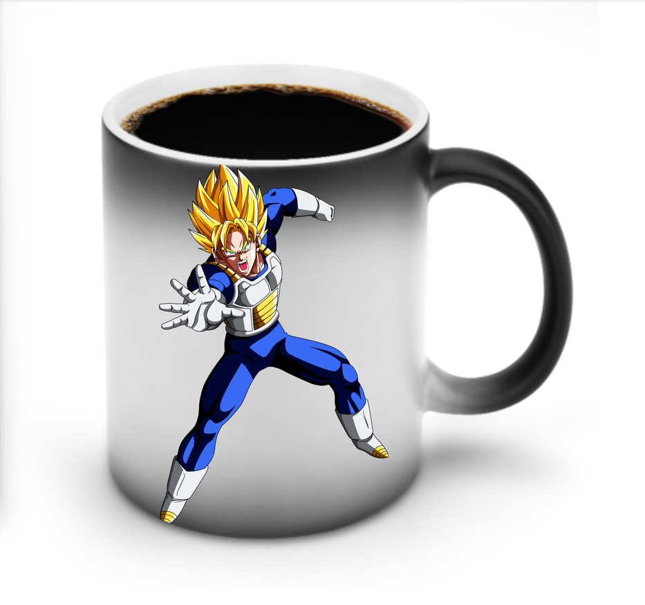 （画像用） ドラゴンボール ベジータ四世（Bejīta Yonsei）DRAGON BALL Vegeta IV 温度変色マグカップ