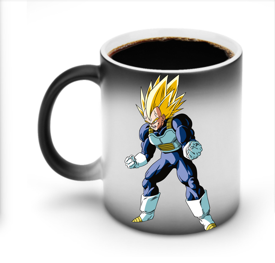 （画像用） ドラゴンボール ベジータ四世（Bejīta Yonsei）DRAGON BALL Vegeta IV 温度変色マグカップ
