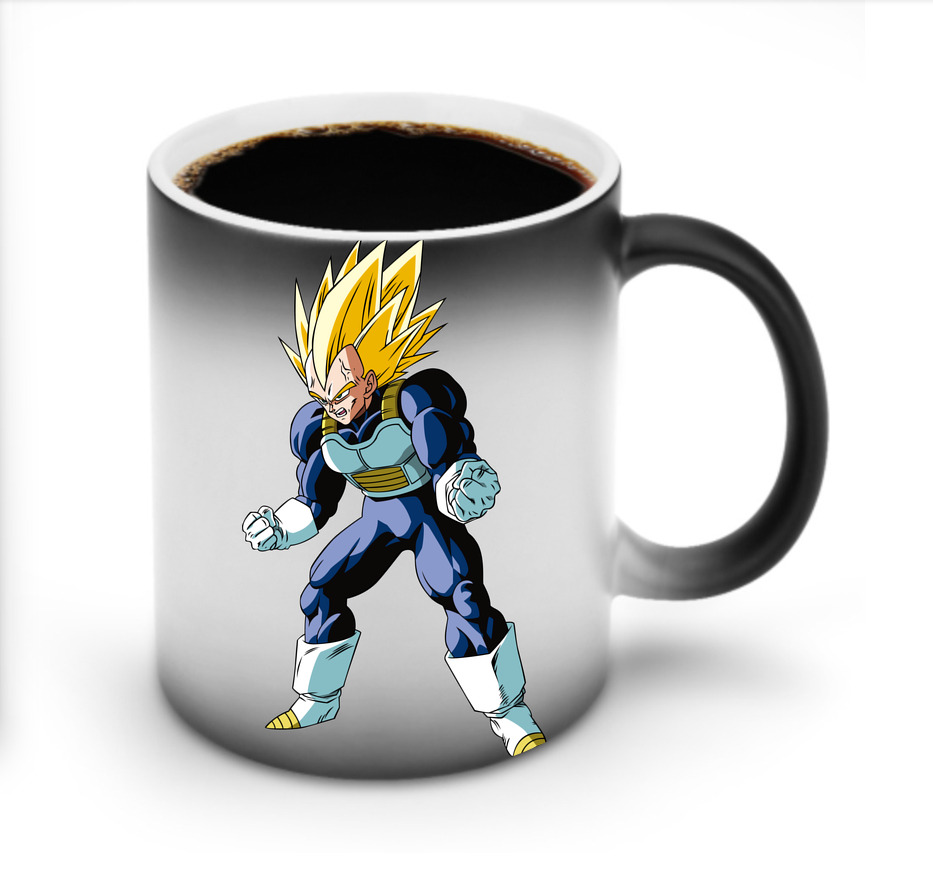 （画像用） ドラゴンボール ベジータ四世（Bejīta Yonsei）DRAGON BALL Vegeta IV 温度変色マグカップ