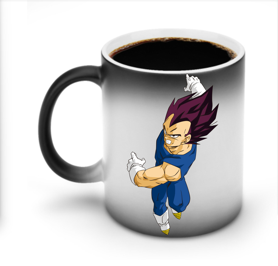 （画像用） ドラゴンボール ベジータ四世（Bejīta Yonsei）DRAGON BALL Vegeta IV 温度変色マグカップ