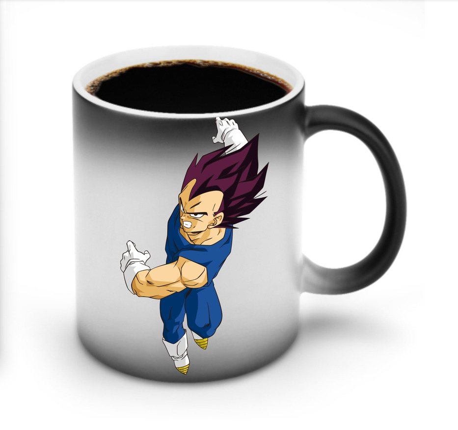 （画像用） ドラゴンボール ベジータ四世（Bejīta Yonsei）DRAGON BALL Vegeta IV 温度変色マグカップ