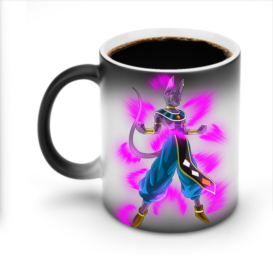 （画像用） ドラゴンボール ビルス 破壊神ビルス DRAGON BALL Beerus Birusu 温度変色マグカップ
