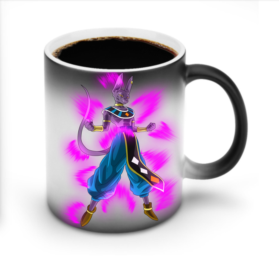 （画像用） ドラゴンボール ビルス 破壊神ビルス DRAGON BALL Beerus Birusu 温度変色マグカップ