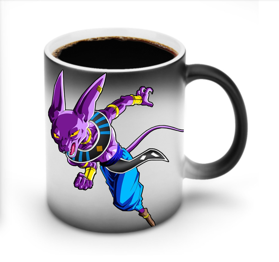 （画像用） ドラゴンボール ビルス 破壊神ビルス DRAGON BALL Beerus Birusu 温度変色マグカップ