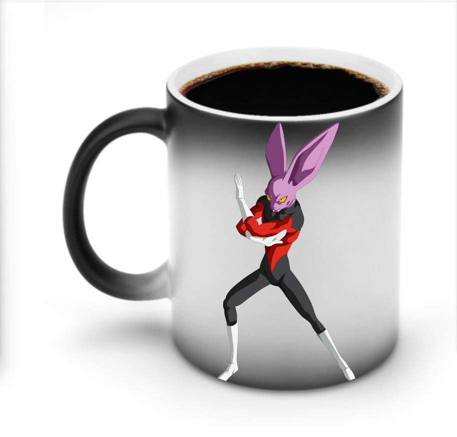 （画像用） ドラゴンボール ビルス 破壊神ビルス DRAGON BALL Beerus Birusu 温度変色マグカップ