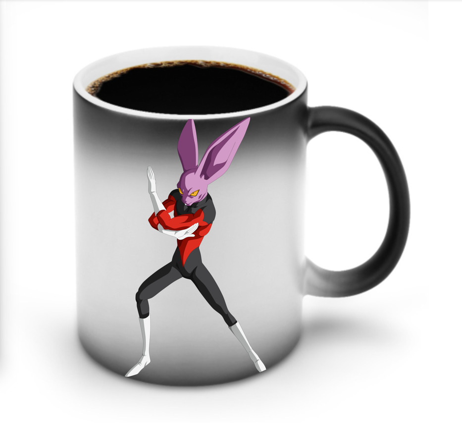 （画像用） ドラゴンボール ビルス 破壊神ビルス DRAGON BALL Beerus Birusu 温度変色マグカップ