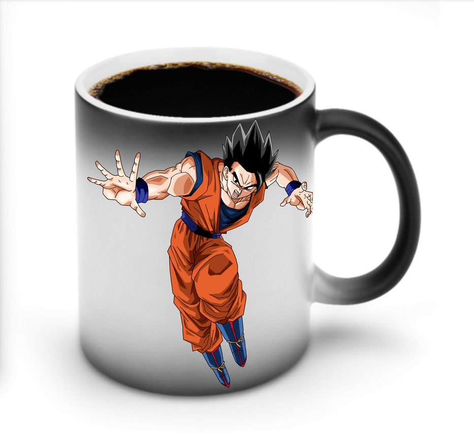（画像用） ドラゴンボール 孫 悟飯（そんごはん）DRAGON BALL Son Gohan 温度変色マグカップ