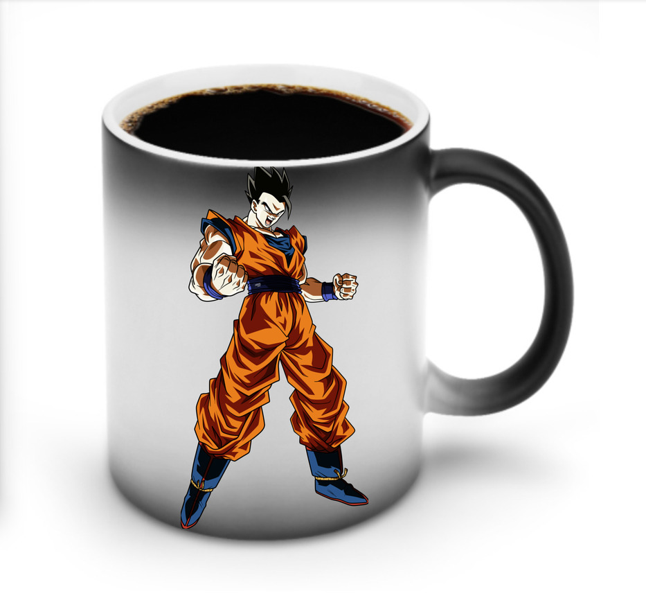 （画像用） ドラゴンボール 孫 悟飯（そんごはん）DRAGON BALL Son Gohan 温度変色マグカップ