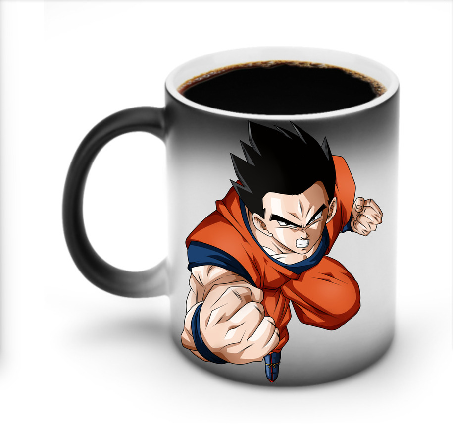 （画像用） ドラゴンボール 孫 悟飯（そんごはん）DRAGON BALL Son Gohan 温度変色マグカップ