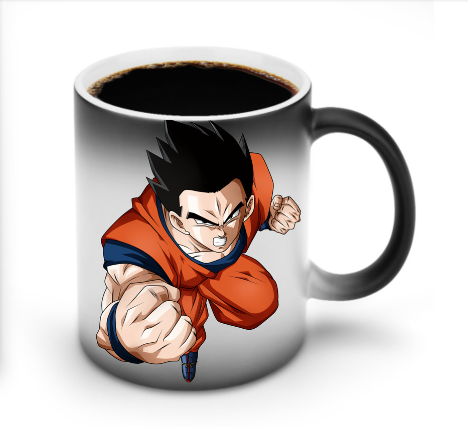 （画像用） ドラゴンボール 孫 悟飯（そんごはん）DRAGON BALL Son Gohan 温度変色マグカップ