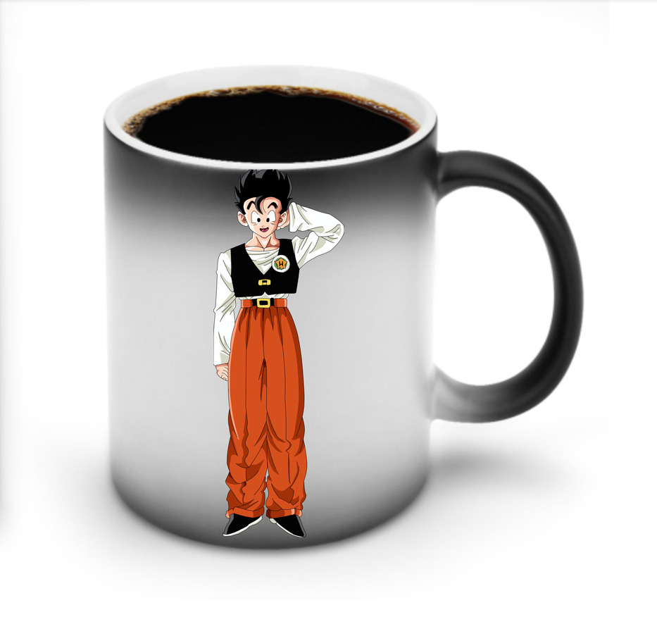 （画像用） ドラゴンボール 孫 悟飯（そんごはん）DRAGON BALL Son Gohan 温度変色マグカップ