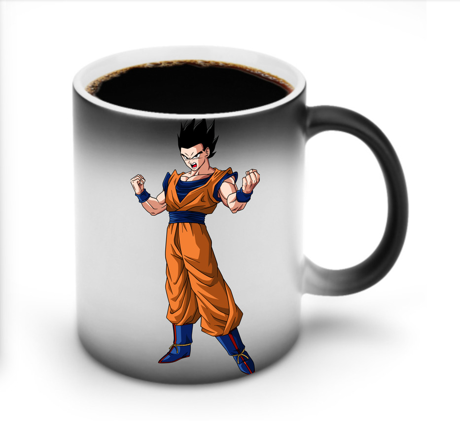 （画像用） ドラゴンボール 孫 悟飯（そんごはん）DRAGON BALL Son Gohan 温度変色マグカップ