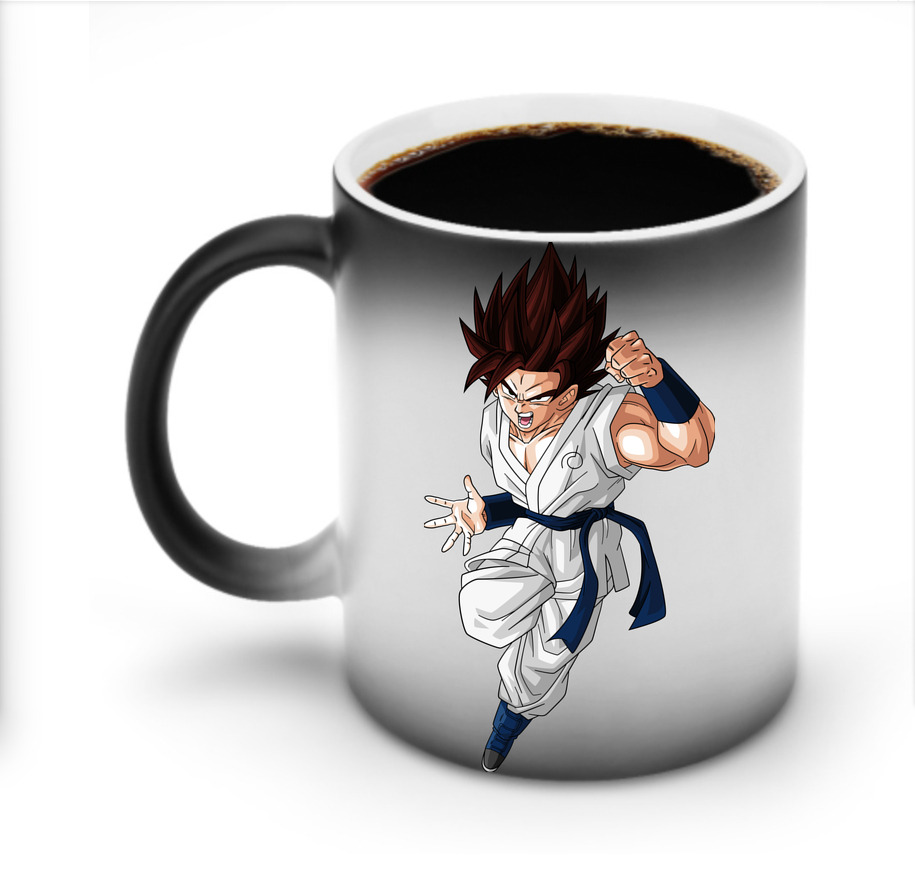 （画像用） ドラゴンボール 孫 悟飯（そんごはん）DRAGON BALL Son Gohan 温度変色マグカップ
