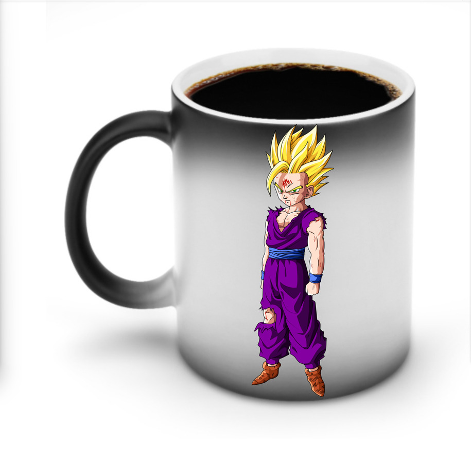 （画像用） ドラゴンボール 孫 悟飯（そんごはん）DRAGON BALL Son Gohan 温度変色マグカップ