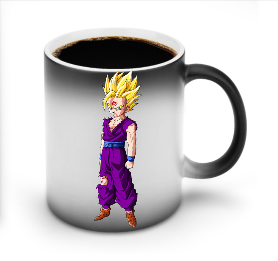 （画像用） ドラゴンボール 孫 悟飯（そんごはん）DRAGON BALL Son Gohan 温度変色マグカップ