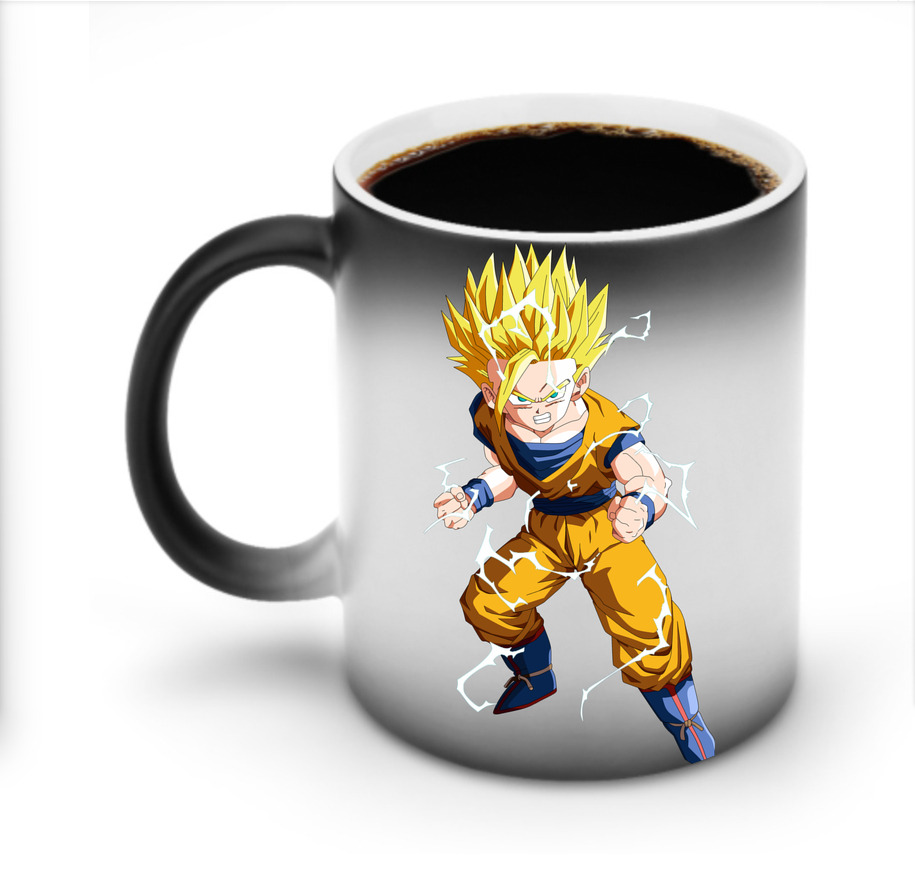 （画像用） ドラゴンボール 孫 悟飯（そんごはん）DRAGON BALL Son Gohan 温度変色マグカップ