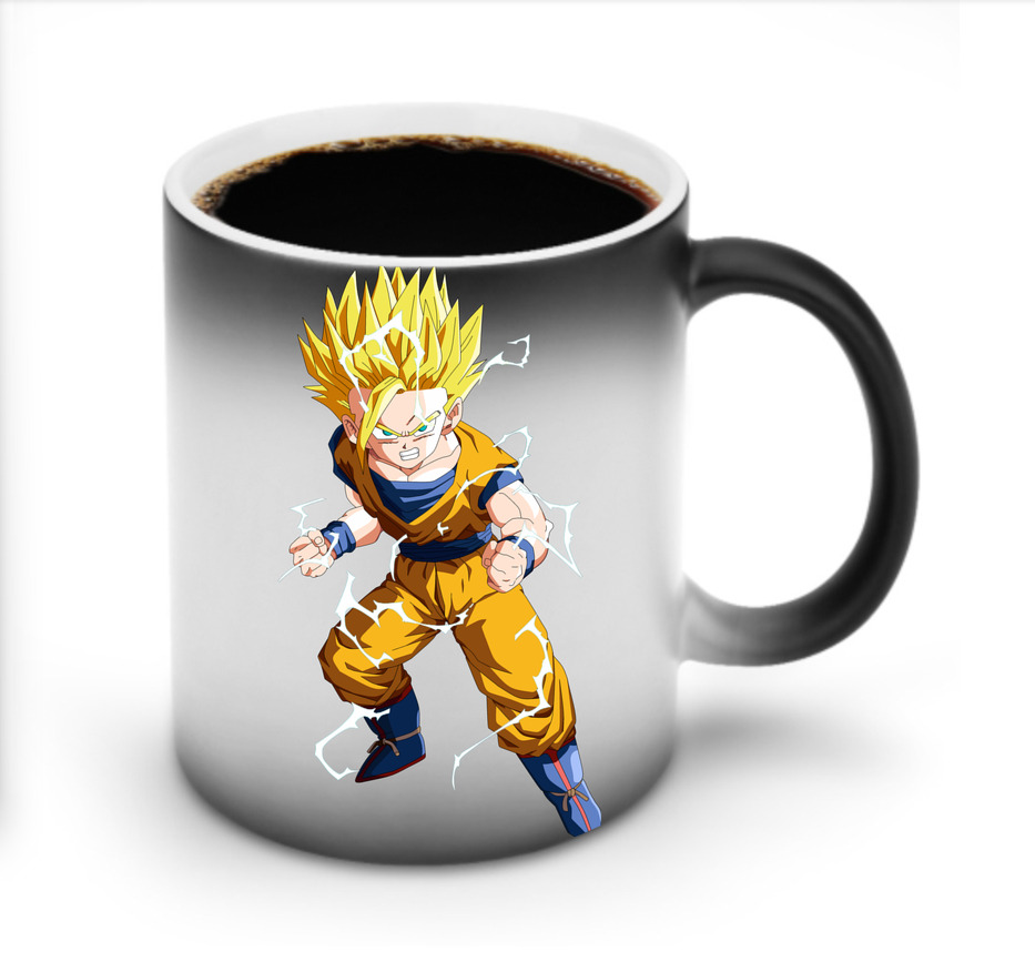 （画像用） ドラゴンボール 孫 悟飯（そんごはん）DRAGON BALL Son Gohan 温度変色マグカップ