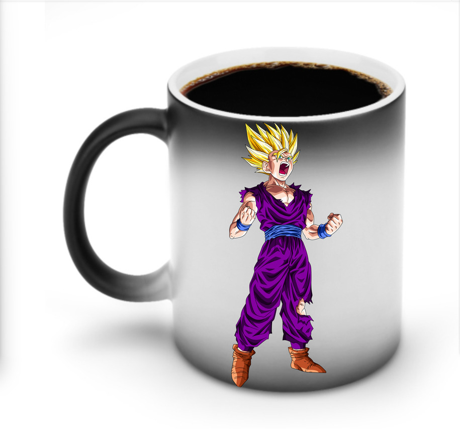 （画像用） ドラゴンボール 孫 悟飯（そんごはん）DRAGON BALL Son Gohan 温度変色マグカップ