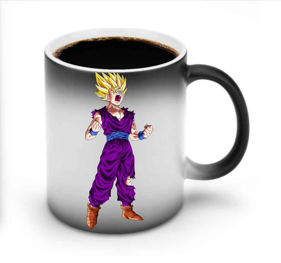 （画像用） ドラゴンボール 孫 悟飯（そんごはん）DRAGON BALL Son Gohan 温度変色マグカップ