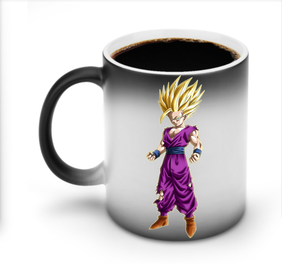 （画像用） ドラゴンボール 孫 悟飯（そんごはん）DRAGON BALL Son Gohan 温度変色マグカップ