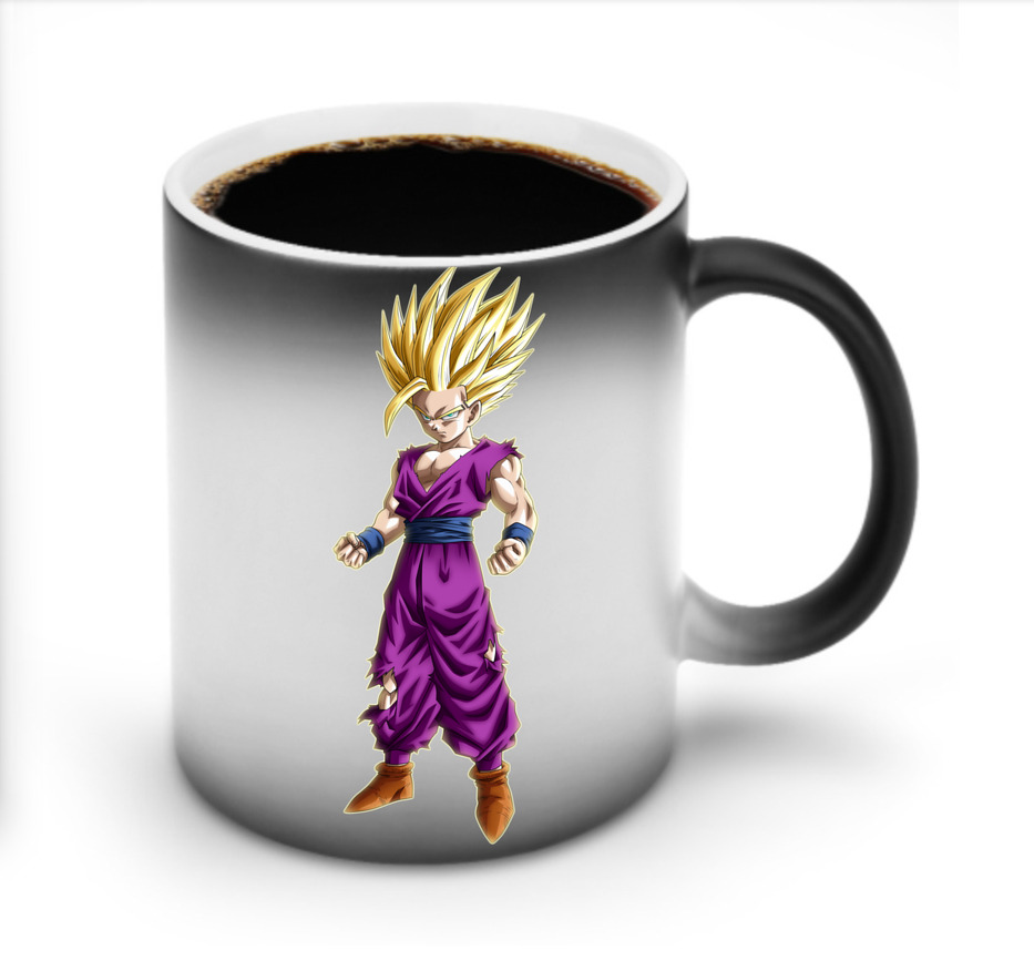 （画像用） ドラゴンボール 孫 悟飯（そんごはん）DRAGON BALL Son Gohan 温度変色マグカップ