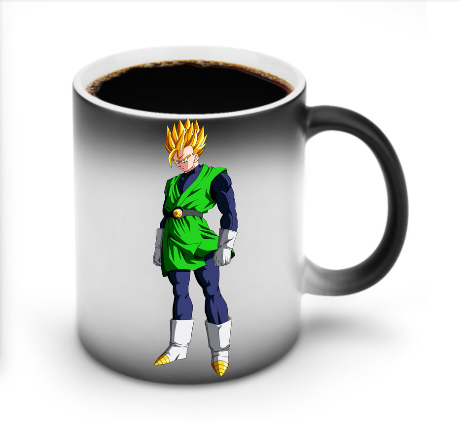 （画像用） ドラゴンボール 孫 悟飯（そんごはん）DRAGON BALL Son Gohan 温度変色マグカップ