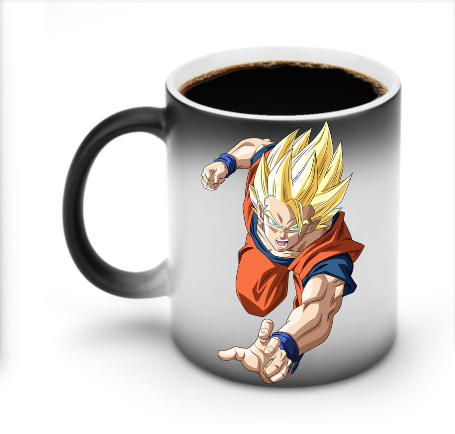 （画像用） ドラゴンボール 孫 悟飯（そんごはん）DRAGON BALL Son Gohan 温度変色マグカップ