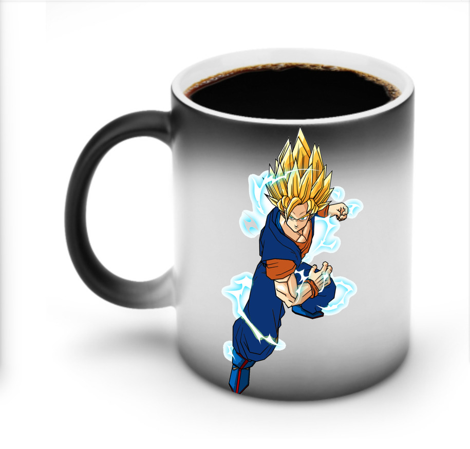 （画像用） ドラゴンボール 孫 悟飯（そんごはん）DRAGON BALL Son Gohan 温度変色マグカップ