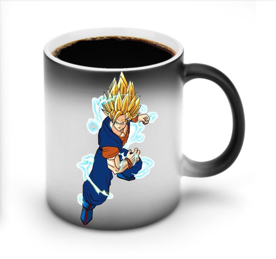 （画像用） ドラゴンボール 孫 悟飯（そんごはん）DRAGON BALL Son Gohan 温度変色マグカップ