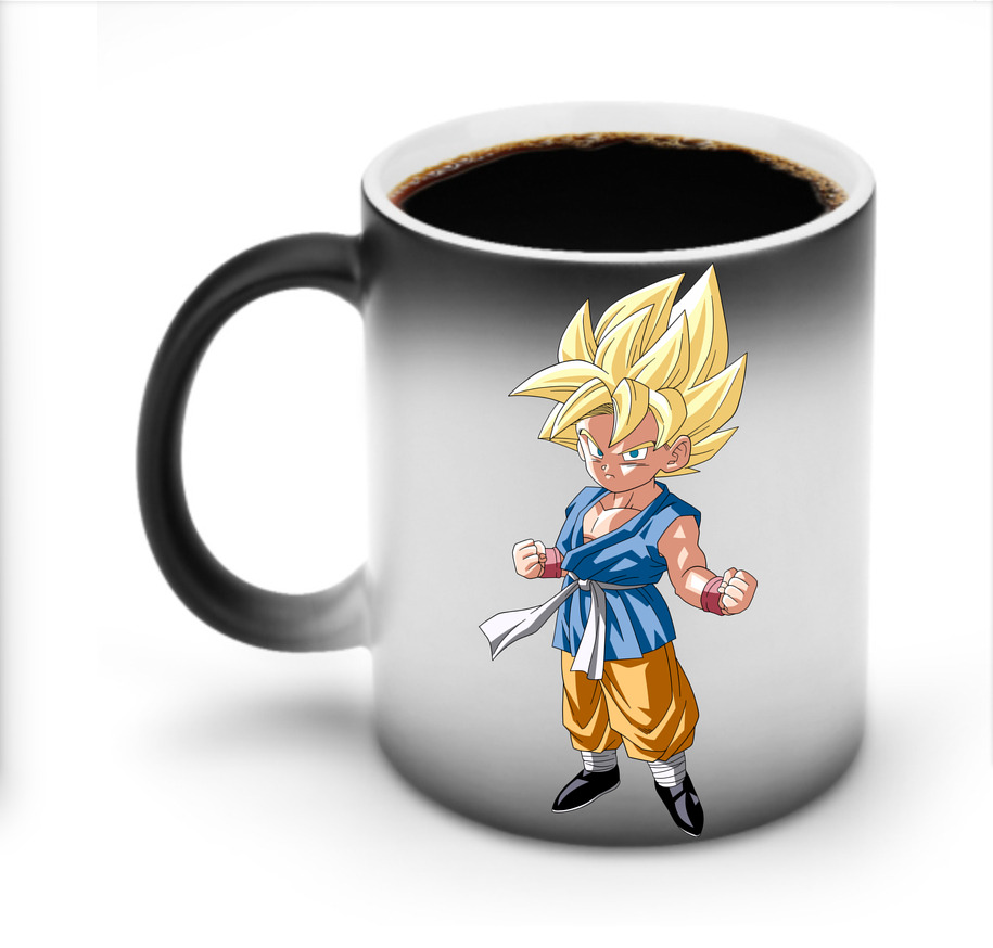 （画像用） ドラゴンボール 孫 悟飯（そんごはん）DRAGON BALL Son Gohan 温度変色マグカップ