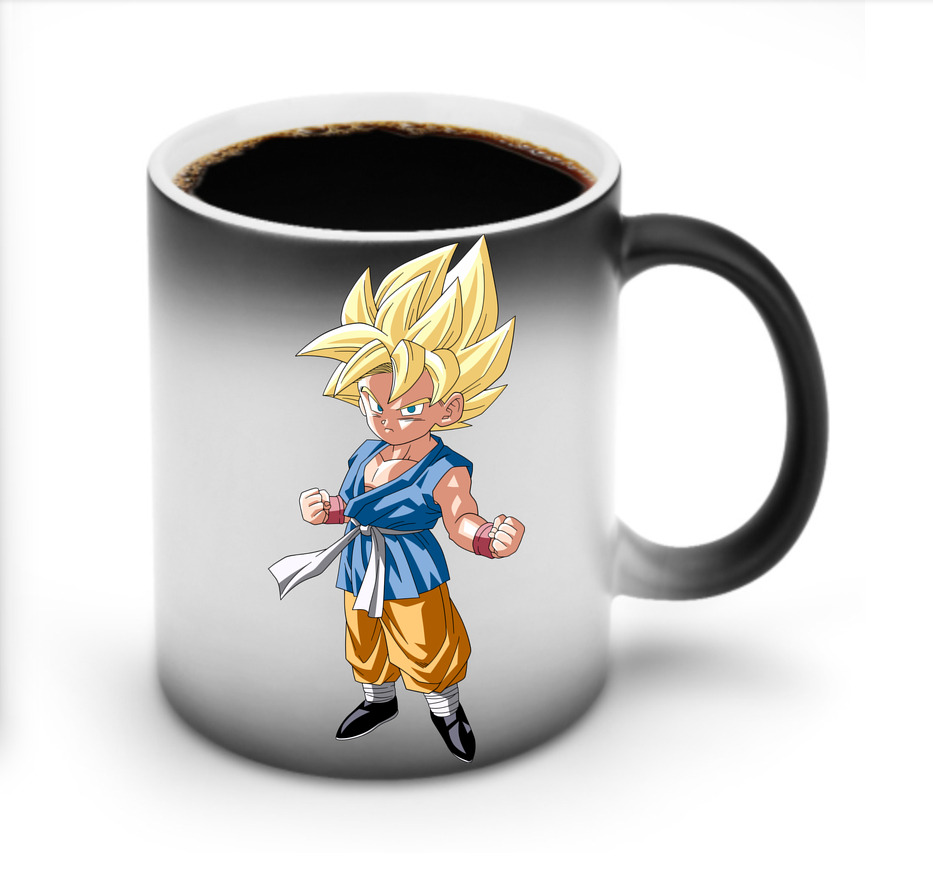 （画像用） ドラゴンボール 孫 悟飯（そんごはん）DRAGON BALL Son Gohan 温度変色マグカップ